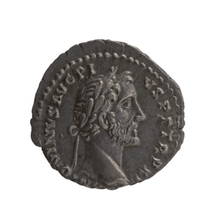 Denarius of Antoninus Pius (86–161; Roman emperor 138–161), issuer: Antoninus Pius. Obverse: Head