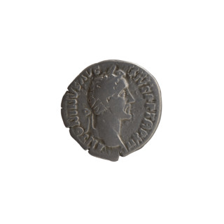 Denarius of Antoninus Pius (86–161; Roman emperor 138–161), struck 148–149. Obverse: head of