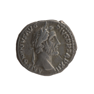 Denarius of Antoninus Pius (86–161; Roman emperor 138–161), issuer: Antoninus Pius. Obverse: Head