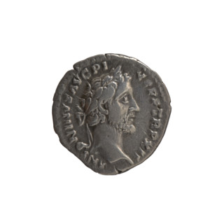 Denarius, Antoninus Pius (86–161; Roman emperor 138–161), issuer: Annona (personification).