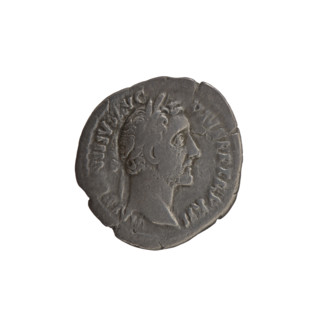 Denarius, Antoninus Pius (86–161; Roman emperor 138–161), issuer: Antoninus Pius. Obverse: Head of