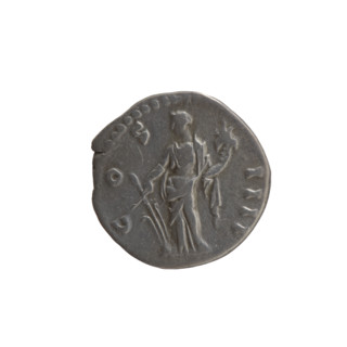 Denarius, Antoninus Pius (86–161; Roman emperor 138–161), issuer: Antoninus Pius. Obverse: Head of