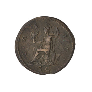 Hadrian (76–138; Roman emperor 117–138); coin (9.12 g), 119–138, Rome, Roman Empire (27 BC–476).