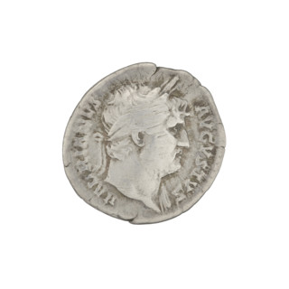 Denarius, Hadrian (76–138; Roman emperor 117–138). Obv.: head of Hadrian in laurel wreath facing