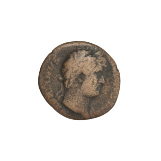 Quarter (denarius). Hadrian (76–138; Roman emperor 117–138). Obverse: bust of Hadrian right,