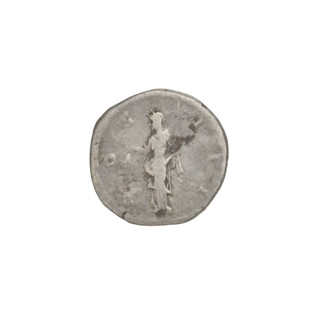 Denarius, Hadrian (76–138; Roman emperor 117–138). Obverse: head of Hadrian in laurel wreath facing