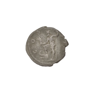 Denarius, Hadrian (76–138; Roman emperor 117–138). Obverse: head of Hadrian in laurel wreath facing