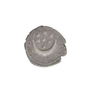 Denarius, Hadrian (76–138; Roman emperor 117–138). Obverse: head of Hadrian in laurel wreath facing