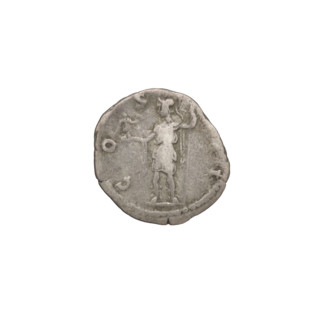 Denarius, Hadrian (76–138; Roman emperor 117–138). Obverse: head of Hadrian in laurel wreath facing