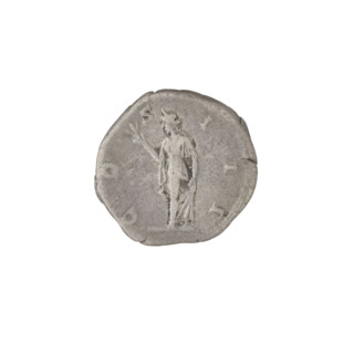 Denarius, Hadrian (76–138; Roman emperor 117–138). Obverse: head of Hadrian in laurel wreath facing