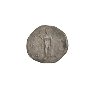 Denarius, Hadrian (76–138; Roman emperor 117–138). Obverse: head of Hadrian in laurel wreath facing