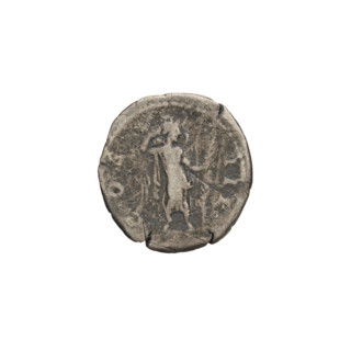 Denarius, Hadrian (76–138; Roman emperor 117–138). Obverse: head of Hadrian in laurel wreath facing