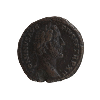Antoninus Pius (86–161; Roman emperor 138–161), issuer. Coin (Roman, Rome), 148–149. Obverse: head