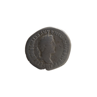 Denarius, Antoninus Pius (86–161; Roman emperor 138–161), issuer. Obverse: Head of Antoninus Pius