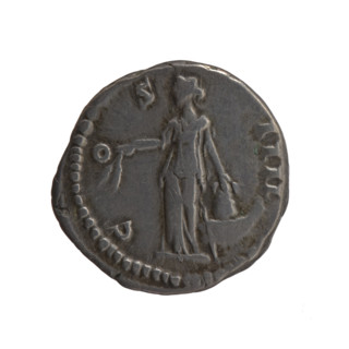 Denarius, Antoninus Pius (86–161; Roman emperor 138–161), issuer: Antoninus Pius. Obverse: Head of