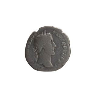 Denarius of Antoninus Pius (86–161; Roman emperor 138–161), 151–152. Obverse: Head of Antoninus