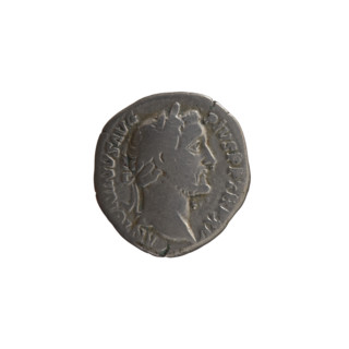 Denarius of Antoninus Pius (86–161; Roman emperor 138–161), c. 151–152, Rome. Obverse: Head of