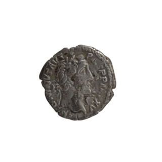 Denarius, Antoninus Pius (86–161; Roman emperor 138–161), issuer; obverse: head of Antoninus Pius