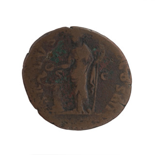 Antoninus Pius (86–161; Roman Emperor 138–161), issuer. Bust of Antoninus Pius in a laurel wreath