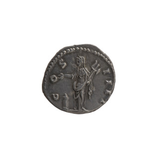 Denarius, Antoninus Pius (86–161; Roman emperor 138–161). Obverse: head of the emperor in a laurel