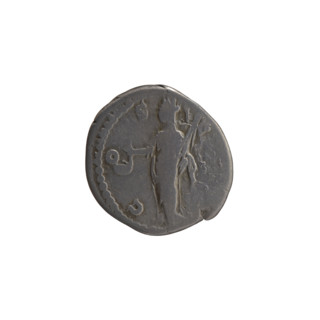Denarius of Antoninus Pius (86–161; Roman emperor 138–161), 153–154. Obverse: head of the emperor