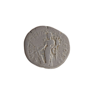 Denarius of Antoninus Pius (86–161; Roman emperor 138–161). Obverse: head of Antoninus Pius bare,