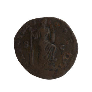 Dupondius of Antoninus Pius (86–161; Roman emperor 138–161), issuer: Antoninus Pius. Obverse: Head