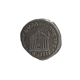 denarius, Antoninus Pius (86–161; Roman emperor 138–161), issuer Antoninus Pius — obverse: head of