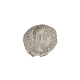 Denarius, Aelius (101–138; successor of Hadrian 136–138). Obverse: head of Aelius to the right; rim