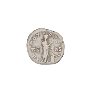 Denarius, Aelius (101–138; successor of Hadrian 136–138). Obverse: head of Aelius right; rim