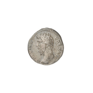 denarius, Aelius (101–138; successor of Hadrian 136–138); Obv.: head of Aelius left; rim