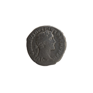 Denarius of Antoninus Pius (86–161; Roman emperor 138–161), c. 159–160. Obverse: Head of the