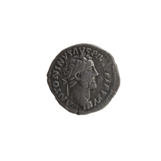 Denarius, Antoninus Pius (86–161; Roman emperor 138–161), issuer: Antoninus Pius — obverse: head of