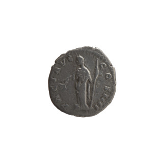 denarius, Antoninus Pius (86–161; Roman emperor 138–161), issuer; obverse: head of the emperor in a