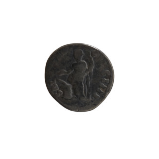Denarius, Antoninus Pius (86–161; Roman emperor 138–161). Obverse: head of Antoninus Pius in a