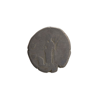 Denarius, Antoninus Pius (86–161; Roman emperor 138–161). Obverse: Head of the emperor in a laurel