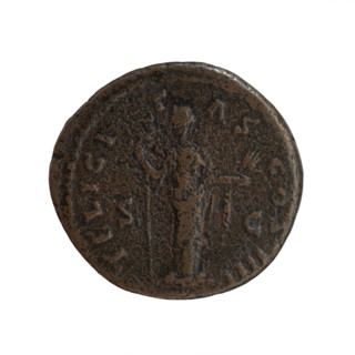 Antoninus Pius (86–161; Roman Emperor 138–161), issuer; obverse: head of Antoninus Pius in a laurel