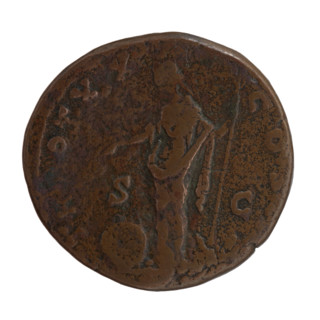 Sestertius, Antoninus Pius (86–161; Roman emperor 138–161) — issuer: Antoninus Pius. Iconography: