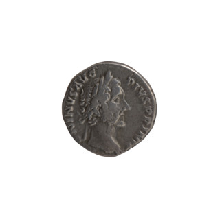 Denarius, Antoninus Pius (86–161; Roman emperor 138–161), obverse: head of the emperor in a laurel