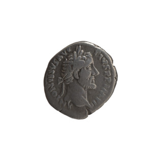 Denarius; issuer: Antoninus Pius (86–161, Roman emperor 138–161). Obverse: head of Antoninus Pius