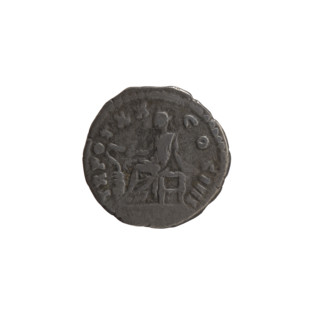 Denarius, Antoninus Pius (86–161; Roman emperor 138–161) — obverse: head of the emperor in a laurel