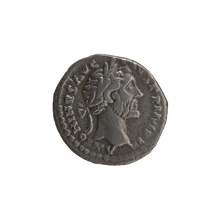 Denarius, Antoninus Pius (86–161; Roman emperor 138–161), issuer: Antoninus Pius. Obverse: head of
