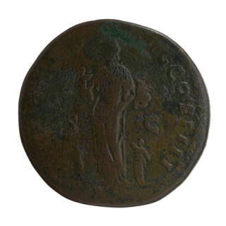 sestertius, Antoninus Pius (86–161; Roman emperor 138–161), issuer: Antoninus Pius; iconography: