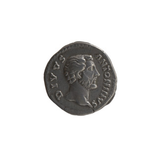 Denarius, Antoninus Pius (86–161; Roman Emperor 138–161) (posthumous), Marcus Aurelius (121–180;