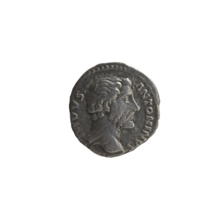 Denarius, posthumous issue of Antoninus Pius (86–161; Roman emperor 138–161), Marcus Aurelius