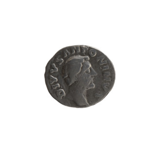 Denarius, Antoninus Pius (86–161; Roman emperor 138–161) (posthumous), Marcus Aurelius (121–180;
