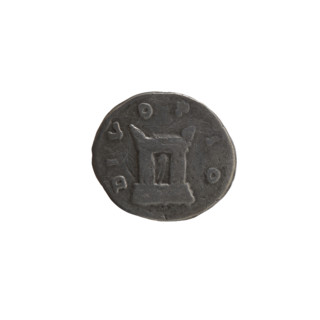 Denarius, posthumous issue of Antoninus Pius (86–161; Roman emperor 138–161), Marcus Aurelius