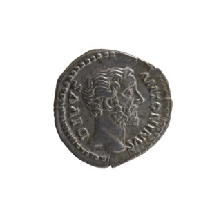 Denarius; issuers: Marcus Aurelius (121–180, Roman emperor 161–180) and Lucius Verus (130–169,