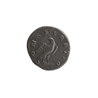 Denarius; issuers: Lucius Verus (130–169, Roman emperor 161–169) and Marcus Aurelius (121–180,