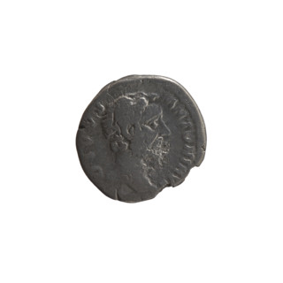 Denarius; issuers: Lucius Verus (130–169, Roman emperor 161–169) and Marcus Aurelius (121–180,